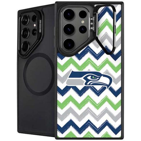 NFL Seattle Seahawks Chevron Galaxy S25 Ultra Kickstand Case